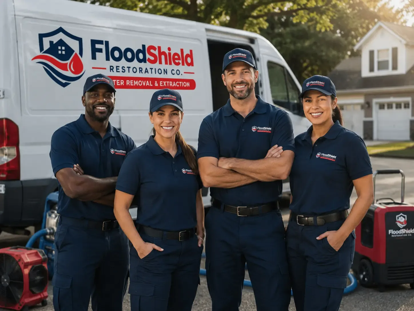 Flood Damage Restoration company in Seaman, OH