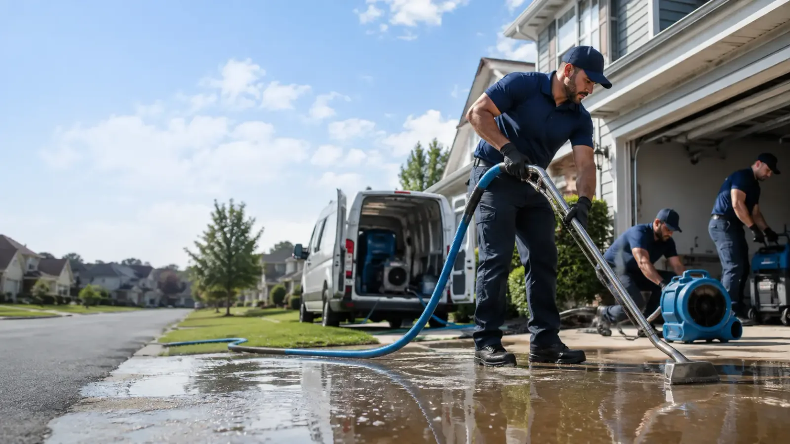 Flood Damage Restoration in Seaman, OH